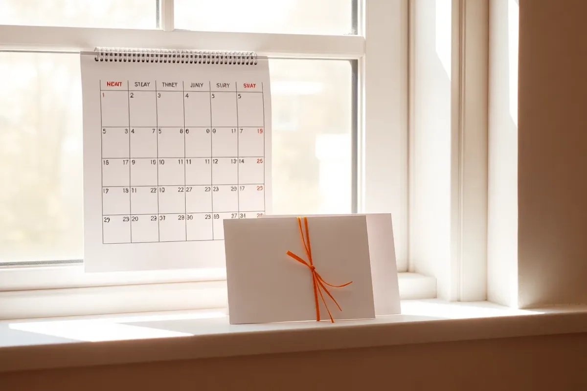 4. Un calendrier qui tient debout — Dossier de mariage : les documents à fournir à la mairie