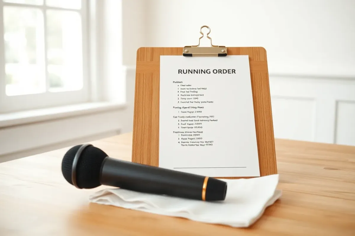 2. Avant le repas, entre les plats ou au dessert — Ordre des discours de mariage : qui parle et quand ?